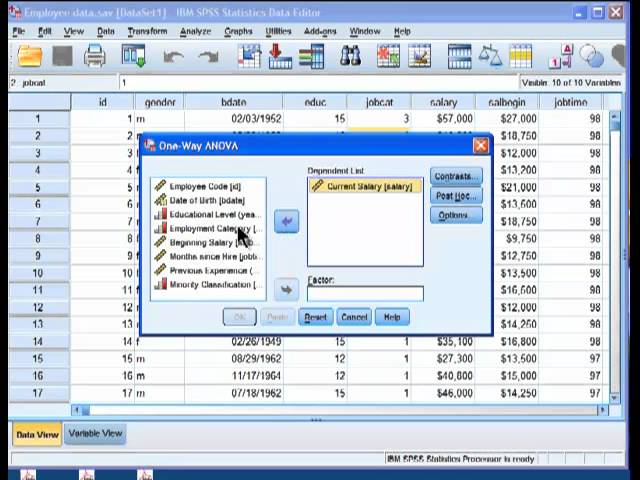 SPSS Help – An Introduction to Using SPSS