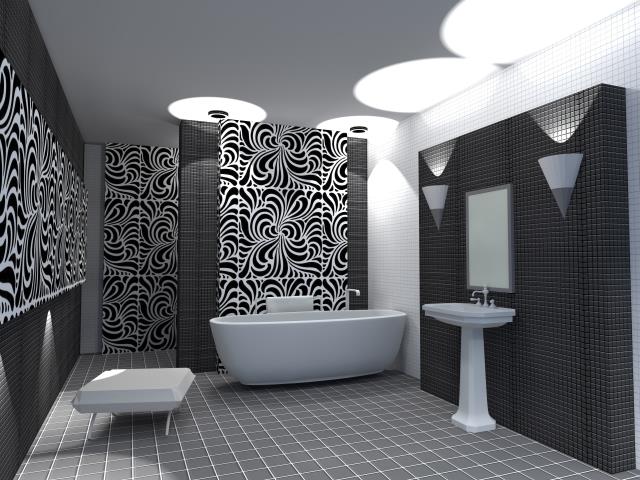 Clean and Sparkling Bathroom